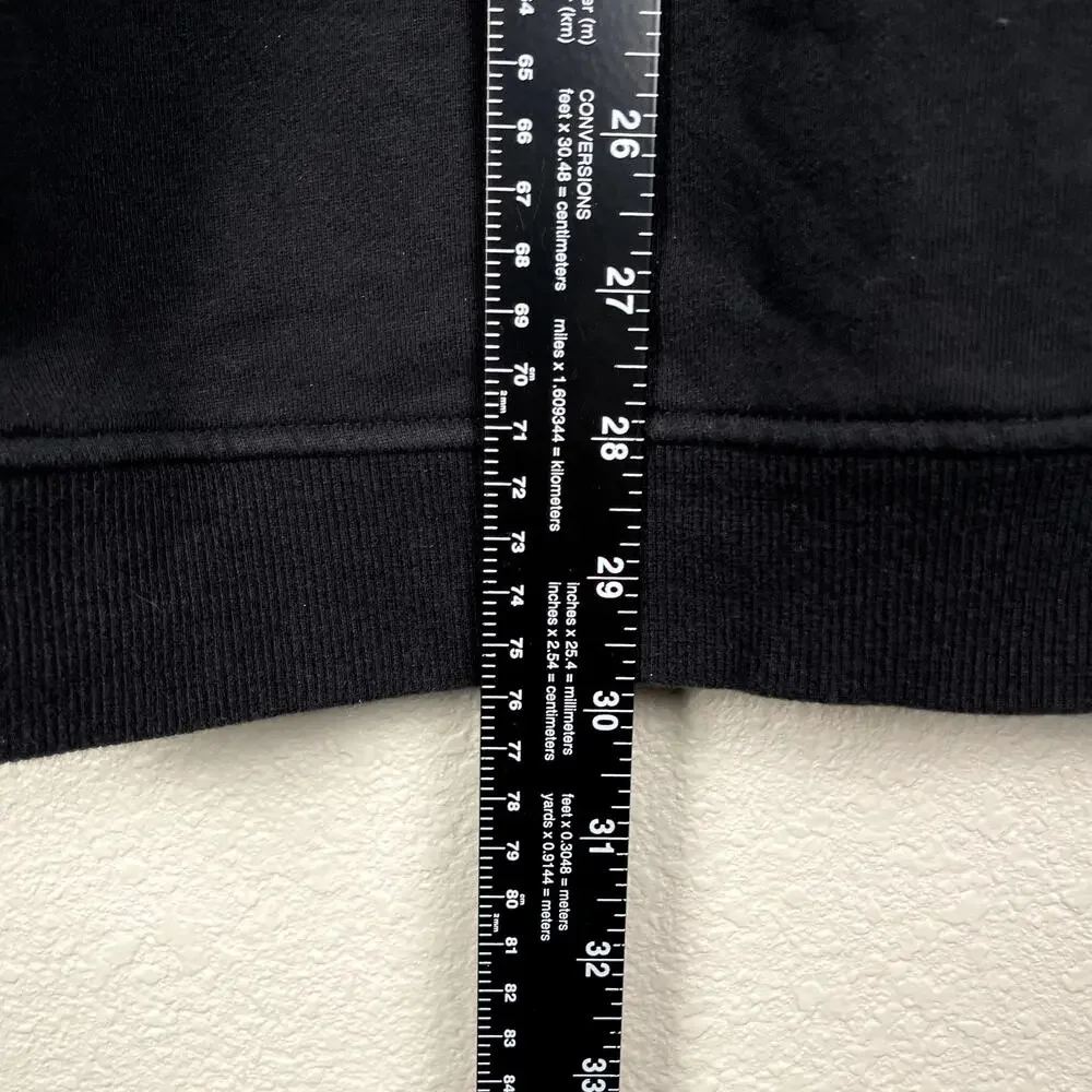 Disney‎ X ChinStudio Bambi Oversized Black Graphic Crewneck Sweatshirt Large